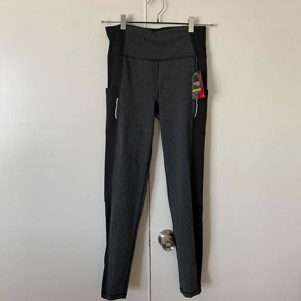Danskin Black and Gray Performance Leggings